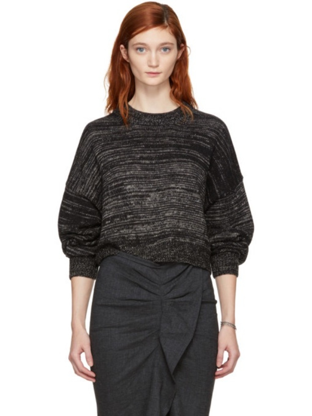 Isabel Marant Etoile Black Alpaca Rodd Sweater